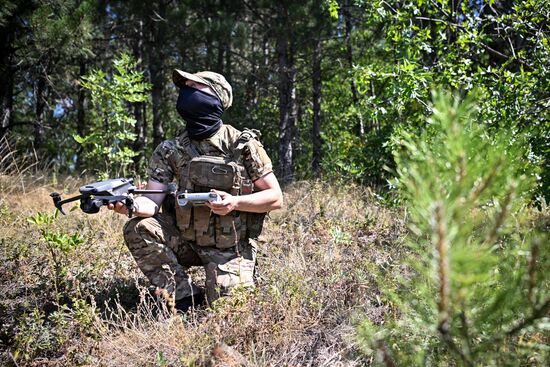 Боевая подготовка штурмовых подразделений в зоне проведения СВО