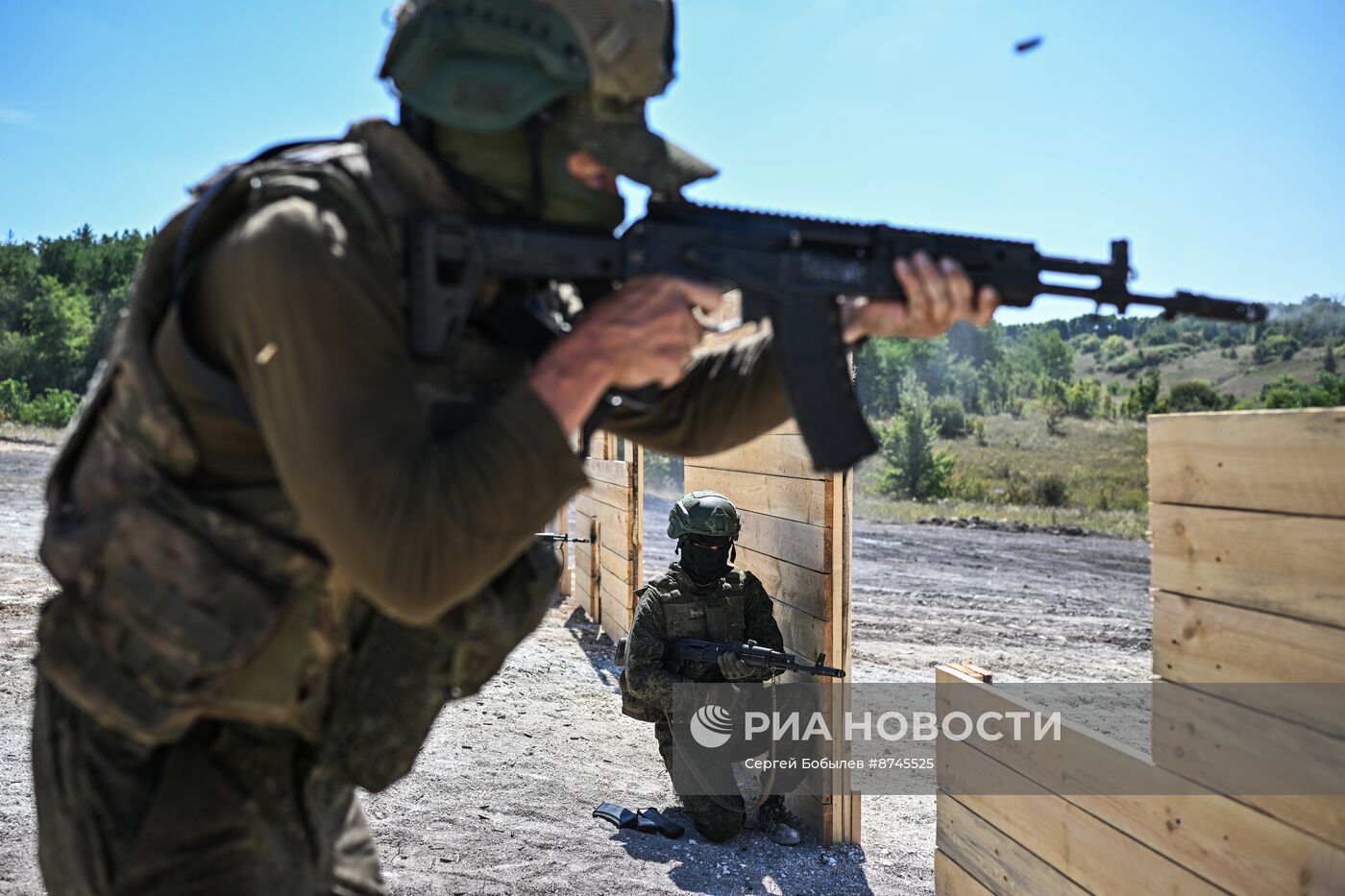 Боевая подготовка штурмовых подразделений в зоне проведения СВО