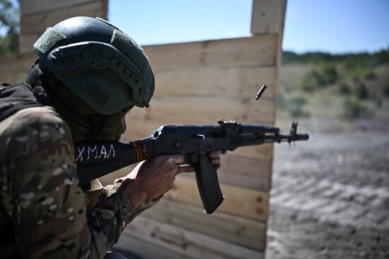 Боевая подготовка штурмовых подразделений в зоне проведения СВО