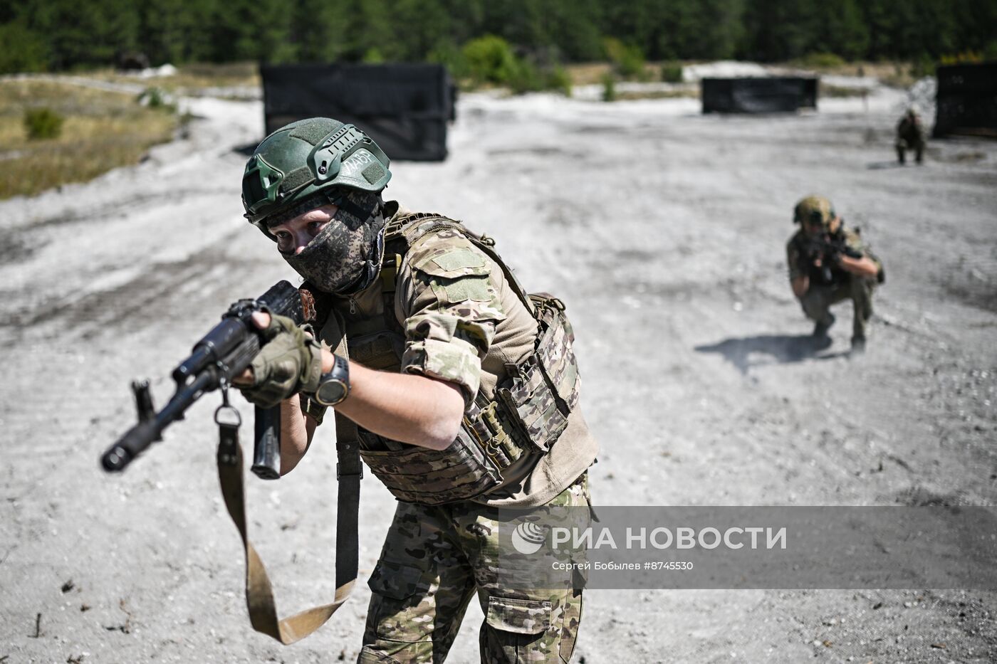 Боевая подготовка штурмовых подразделений в зоне проведения СВО