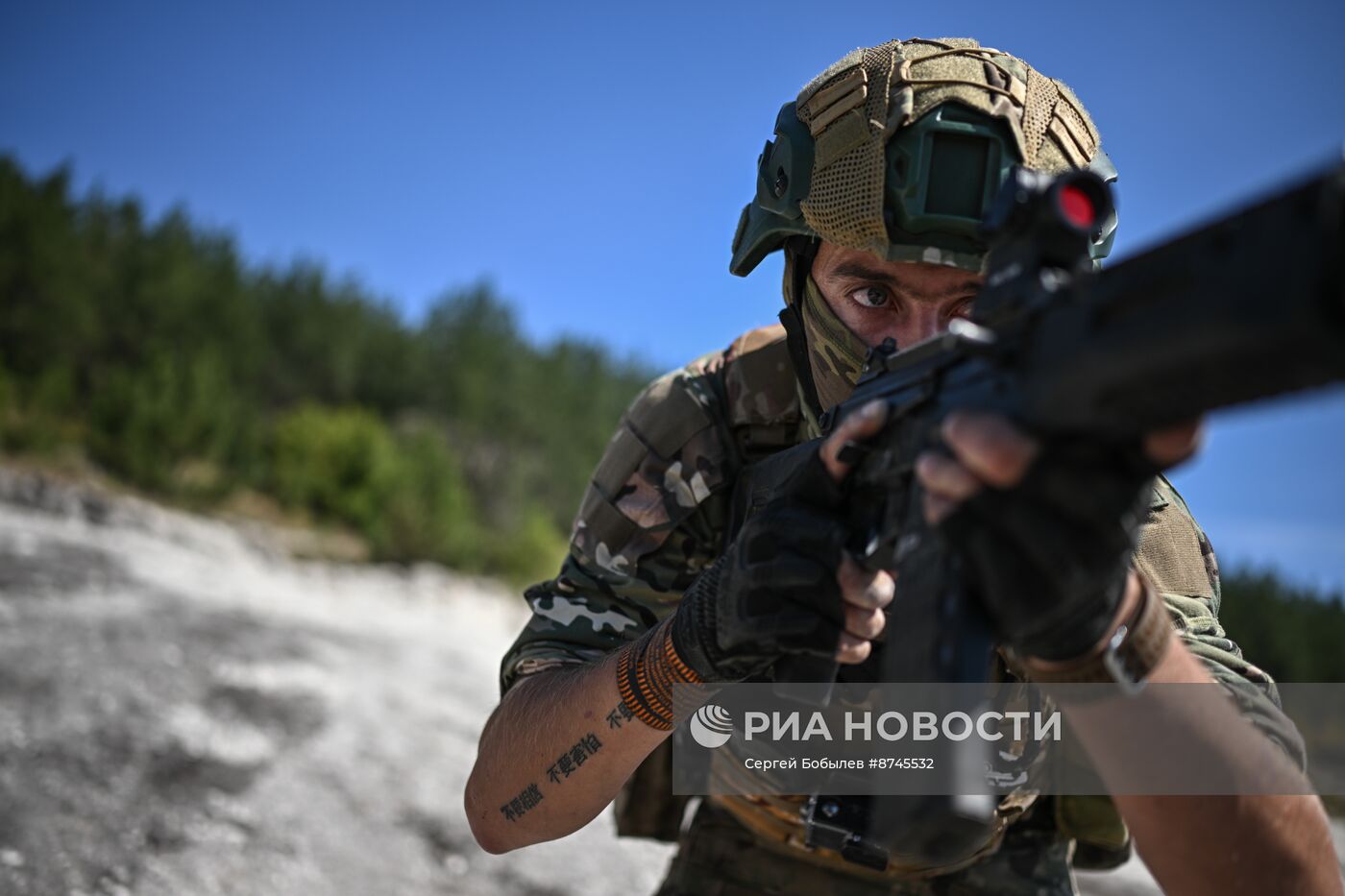 Боевая подготовка штурмовых подразделений в зоне проведения СВО