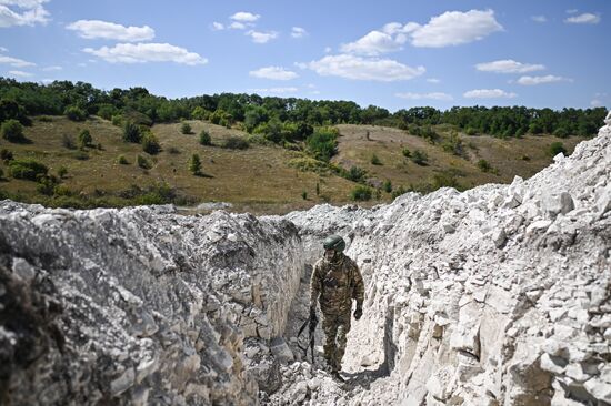 Боевая подготовка штурмовых подразделений в зоне проведения СВО