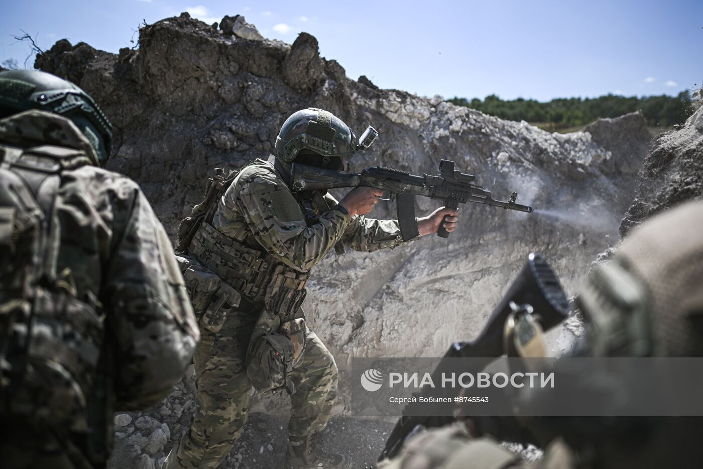 Боевая подготовка штурмовых подразделений в зоне проведения СВО