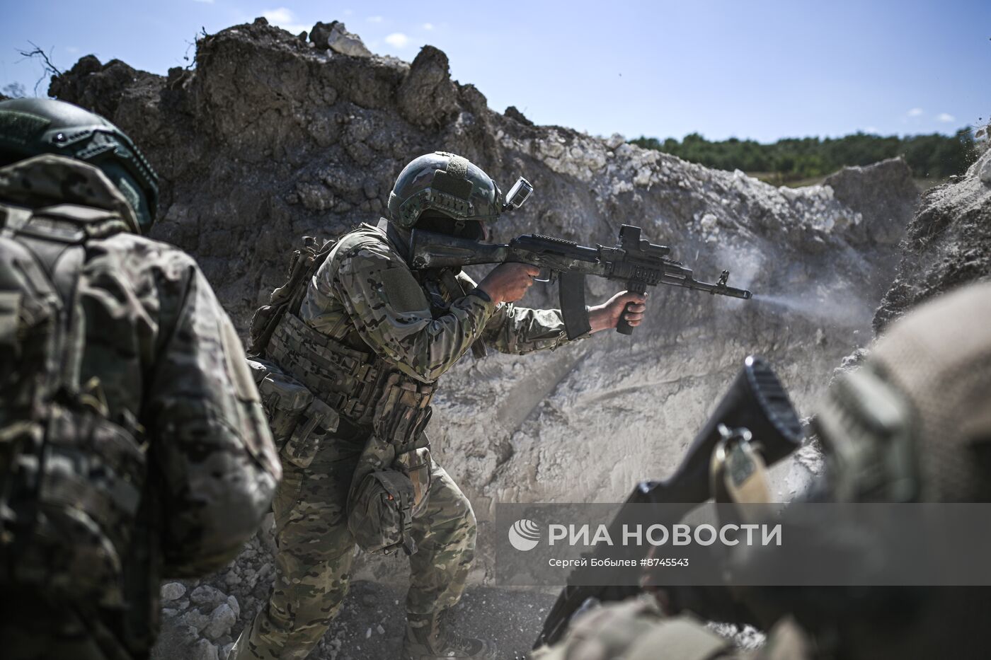 Боевая подготовка штурмовых подразделений в зоне проведения СВО