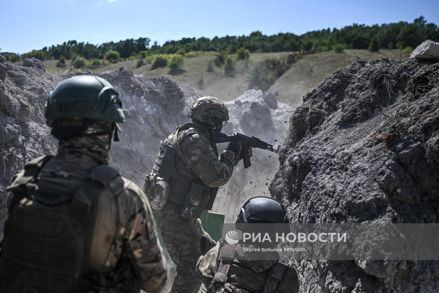 Боевая подготовка штурмовых подразделений в зоне проведения СВО