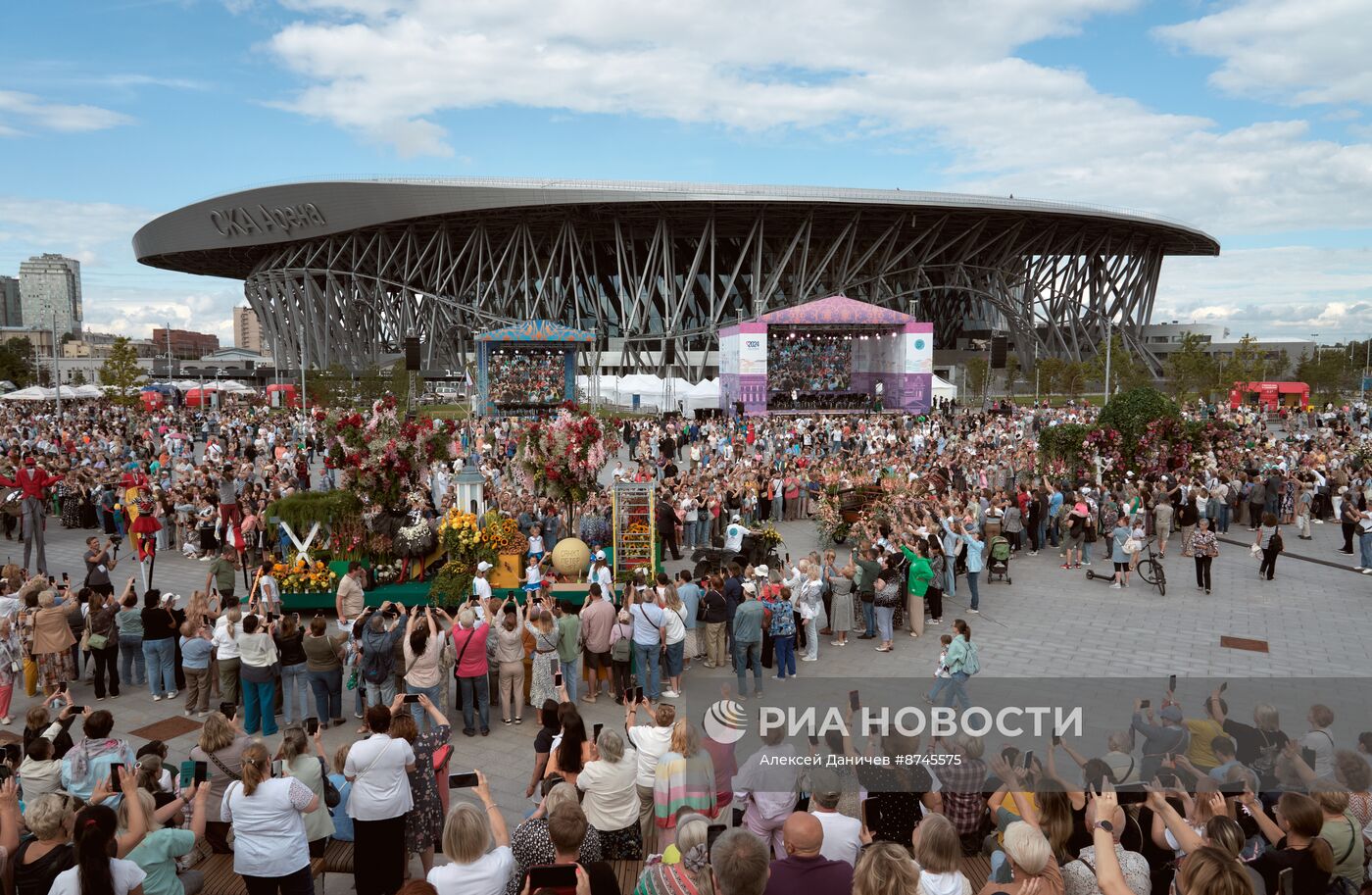 Фестиваль цветов в Санкт-Петербурге