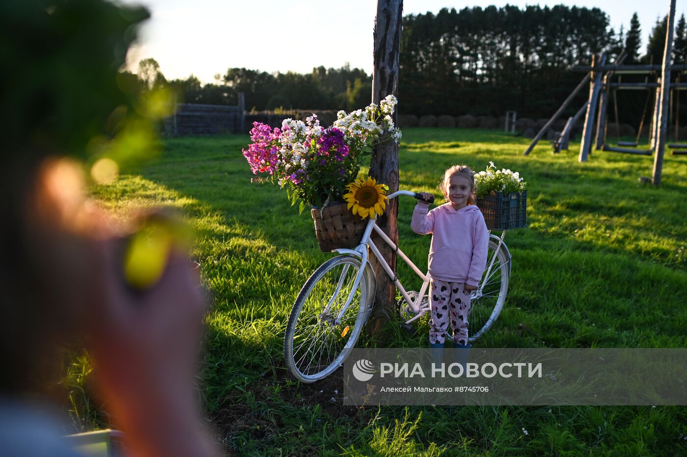 Латышский праздник "Zalumballe" в Омской области