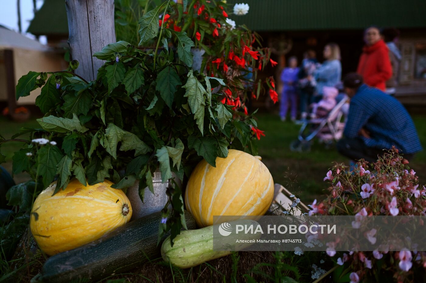 Латышский праздник "Zalumballe" в Омской области