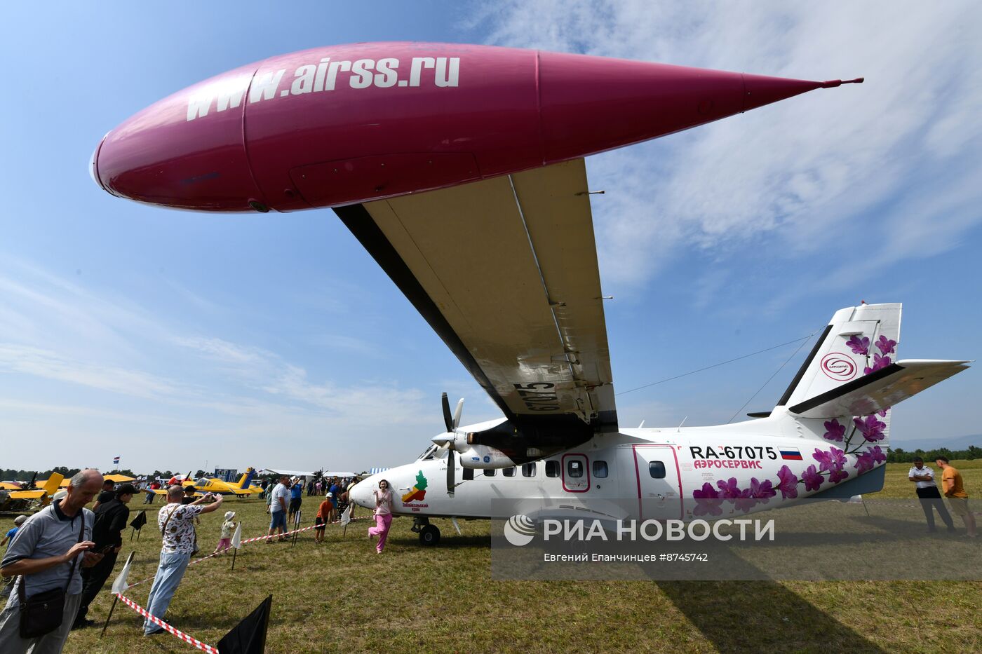 Авиашоу на аэродроме Каштак в Чите