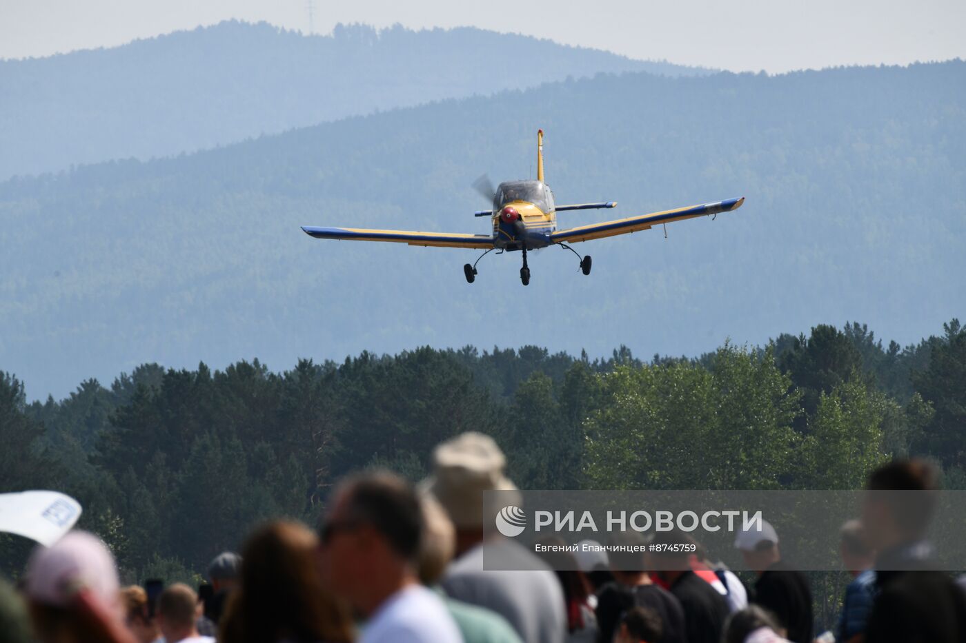 Авиашоу на аэродроме Каштак в Чите