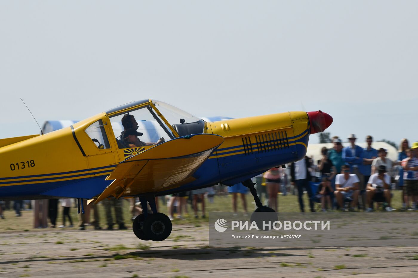 Авиашоу на аэродроме Каштак в Чите