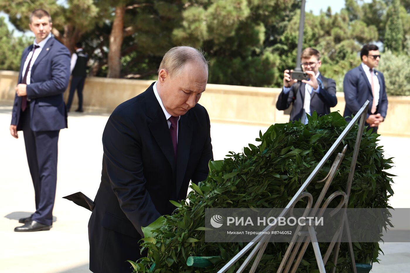 Государственный визит президента Владимира Путина в Азербайджан