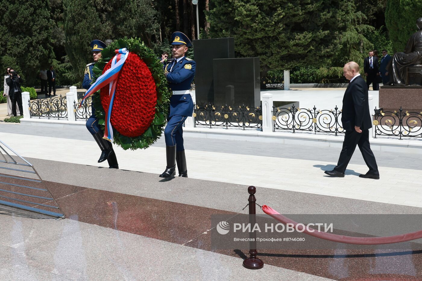 Государственный визит президента Владимира Путина в Азербайджан