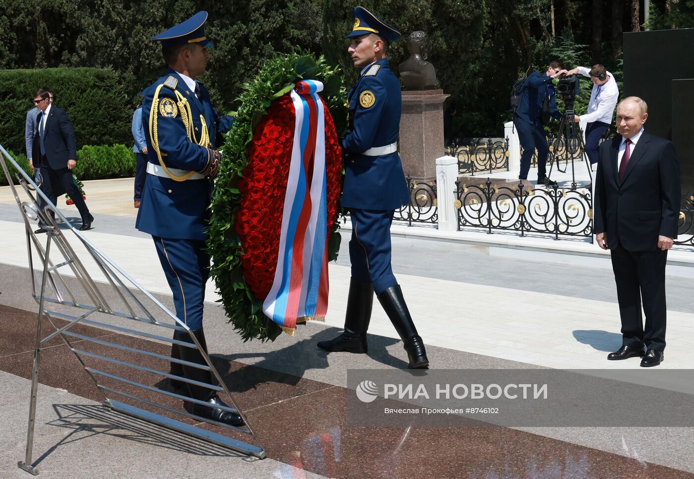 Государственный визит президента Владимира Путина в Азербайджан