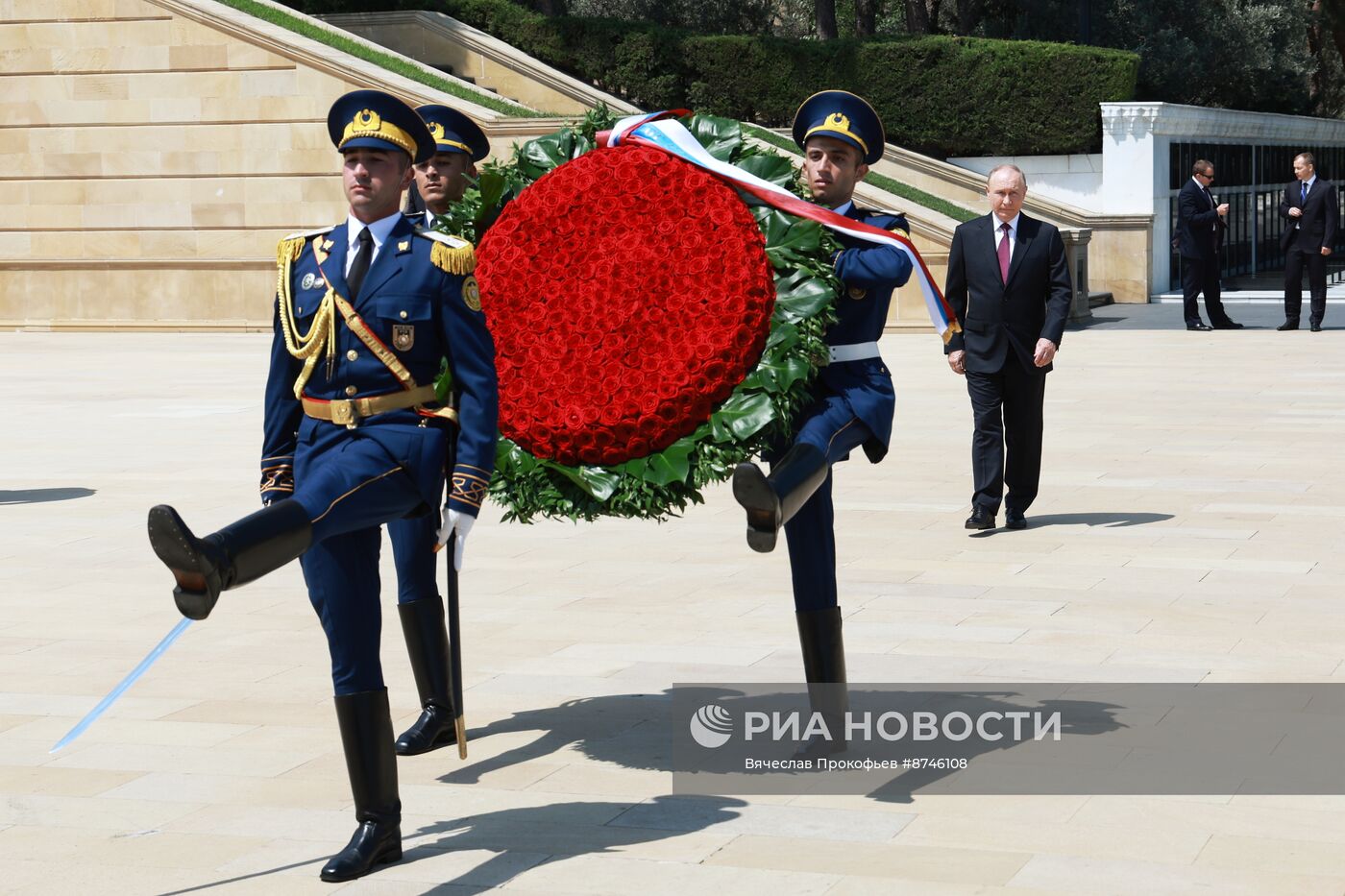 Государственный визит президента Владимира Путина в Азербайджан