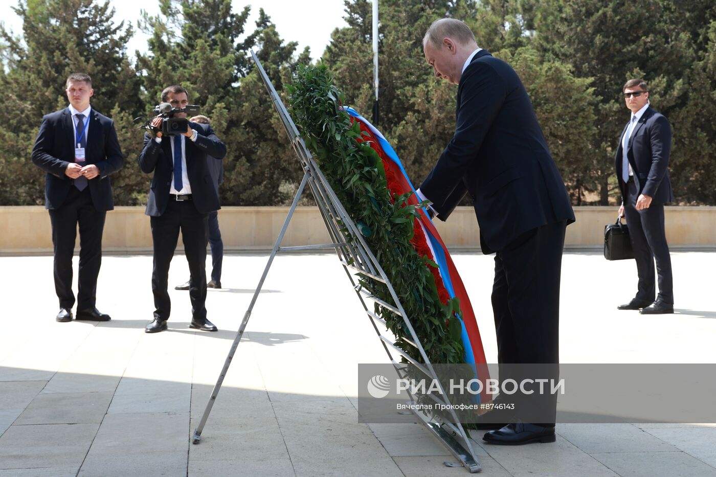 Государственный визит президента Владимира Путина в Азербайджан