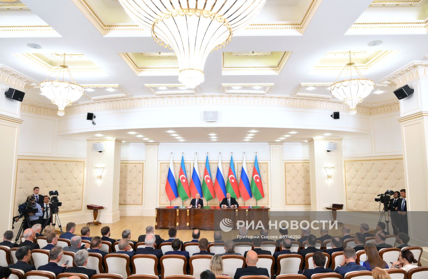 Государственный визит президента Владимира Путина в Азербайджан