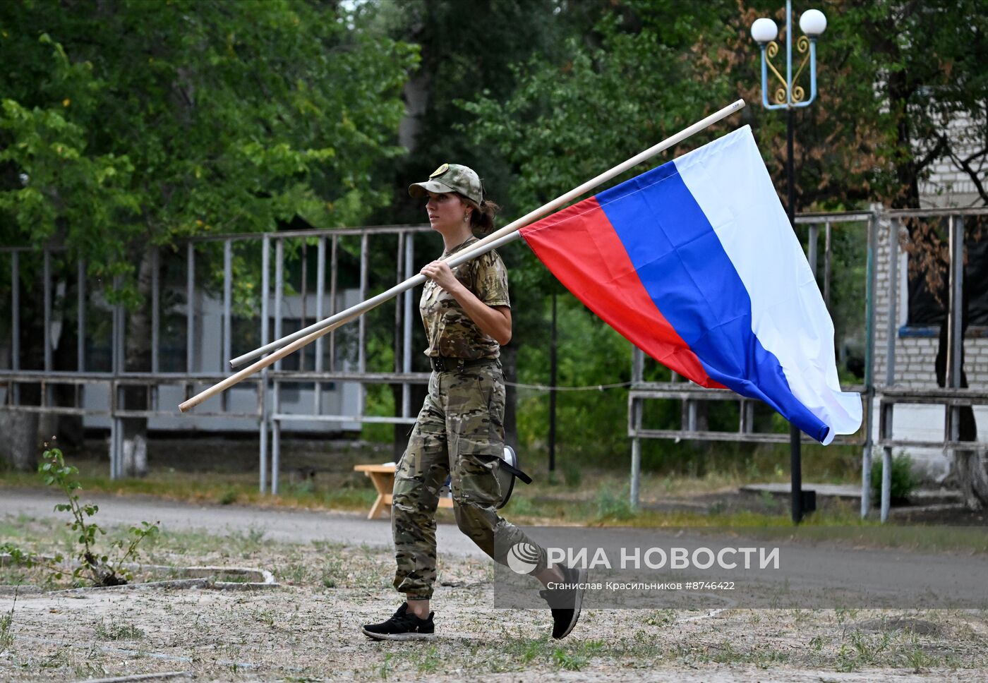 Детский патриотический лагерь Академии дружбы народов "Ахмат"