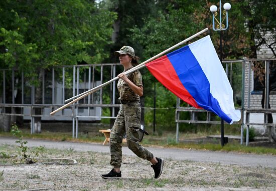 Детский патриотический лагерь Академии дружбы народов "Ахмат"