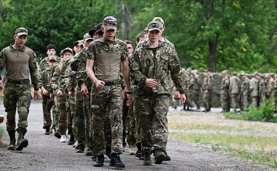 Детский патриотический лагерь Академии дружбы народов "Ахмат"