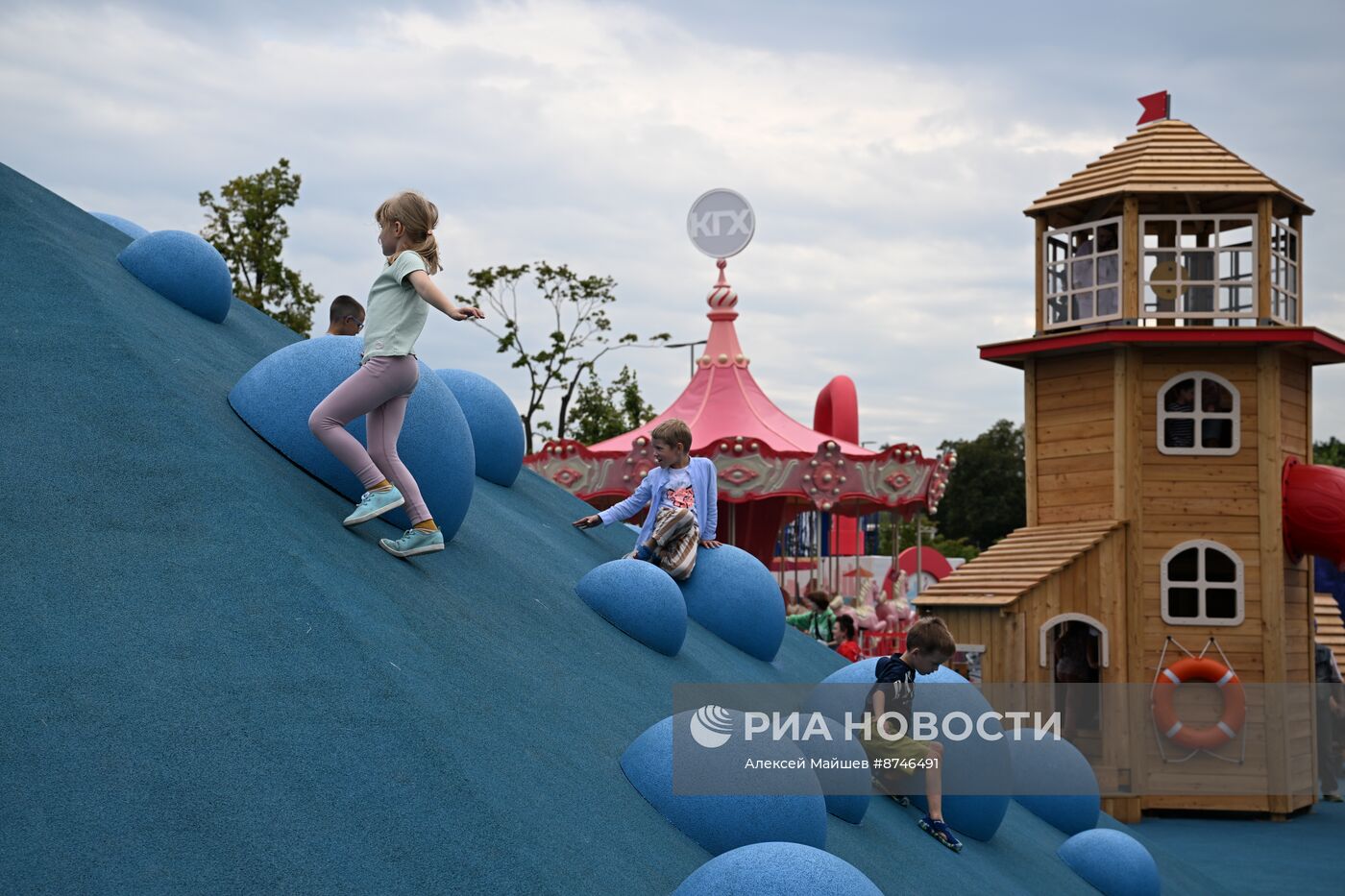 Площадки фестиваля "Территория будущего. Москва 2030" в Лужниках 