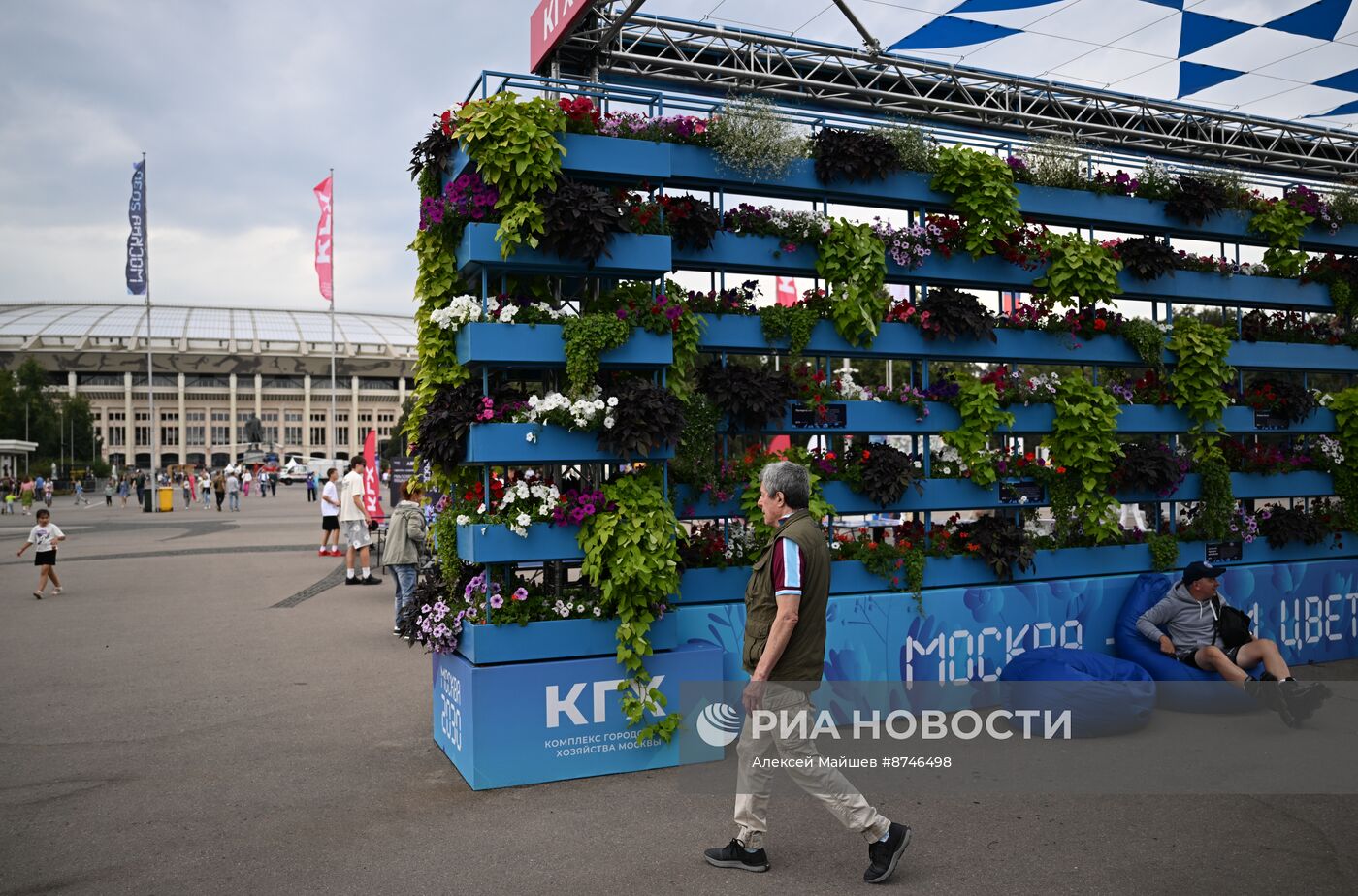 Площадки фестиваля "Территория будущего. Москва 2030" в Лужниках 