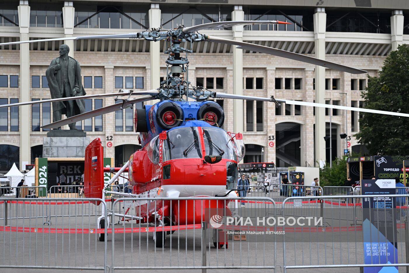 Площадки фестиваля "Территория будущего. Москва 2030" в Лужниках 