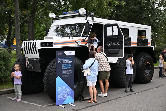 Площадки фестиваля "Территория будущего. Москва 2030" в Лужниках 