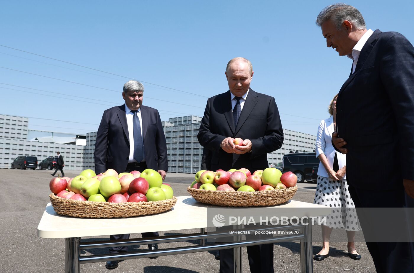 Рабочая поездка президента Владимира Путина в Кабардино-Балкарию