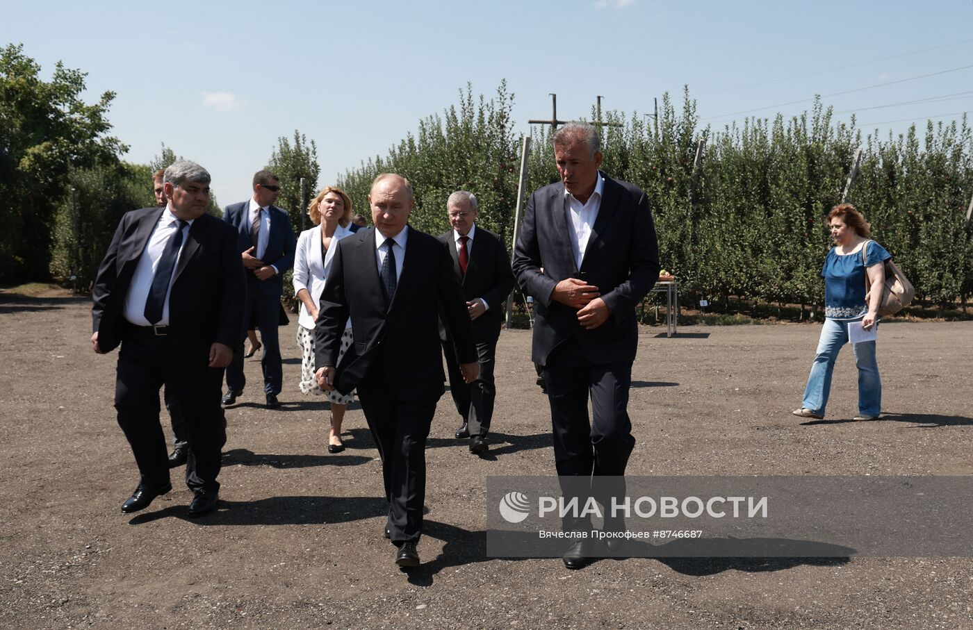 Рабочая поездка президента Владимира Путина в Кабардино-Балкарию