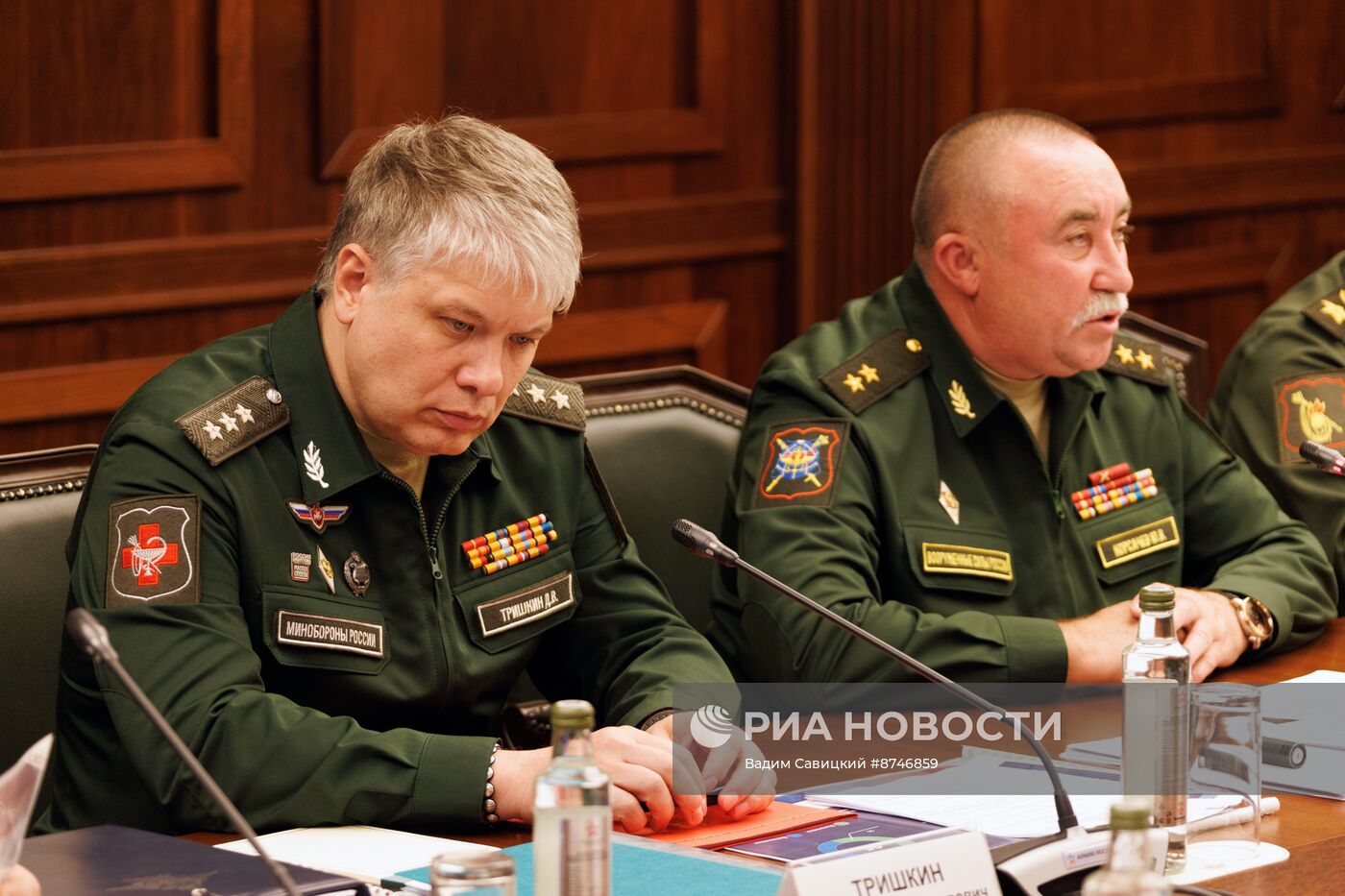 Заседание Координационного совета по вопросам военной безопасности приграничных территорий