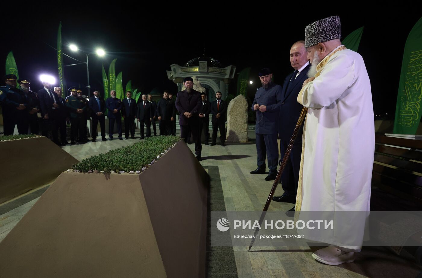 Рабочая поездка президента Владимира Путина в Чеченскую Республику