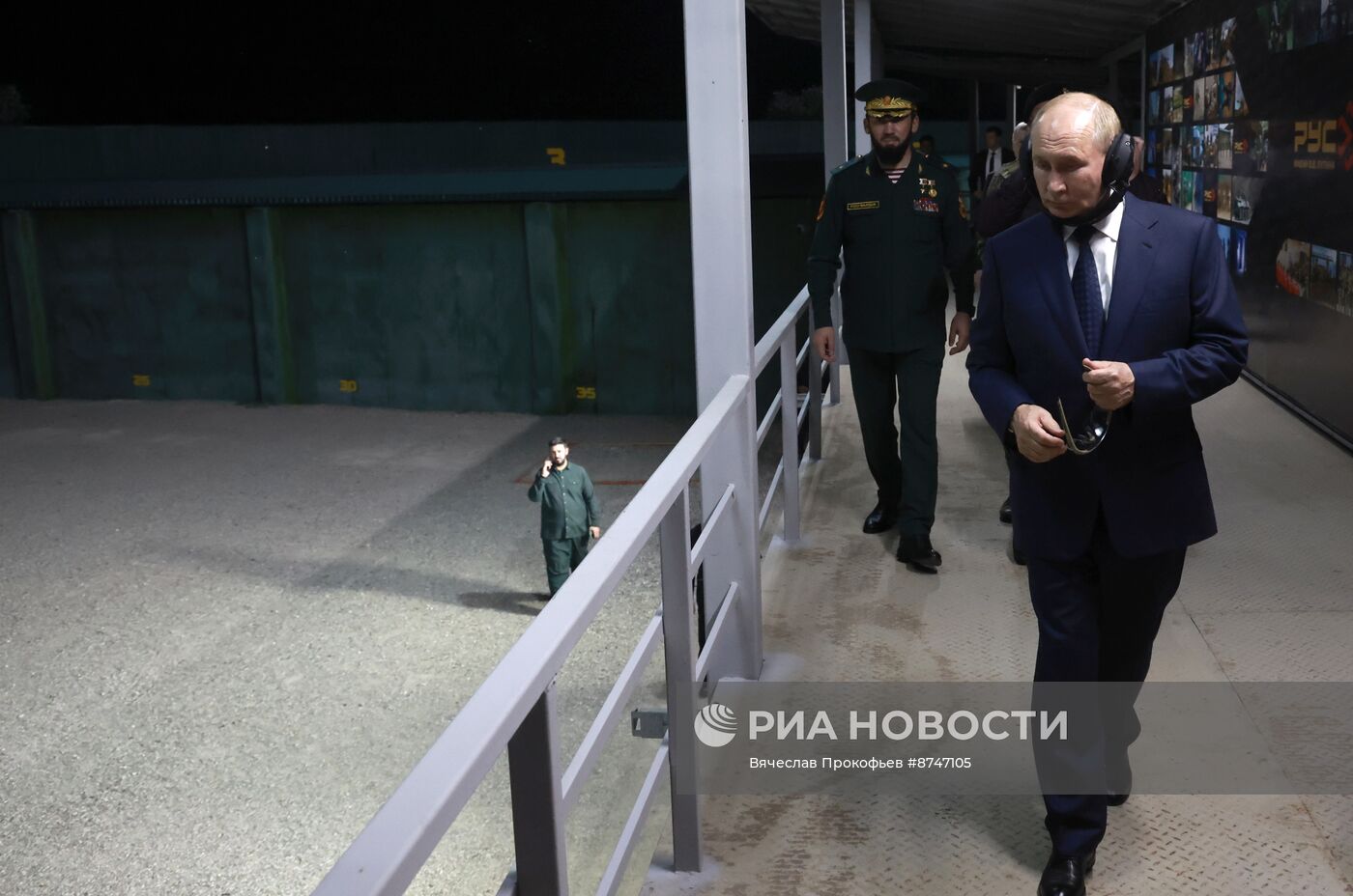 Рабочая поездка президента Владимира Путина в Чеченскую Республику