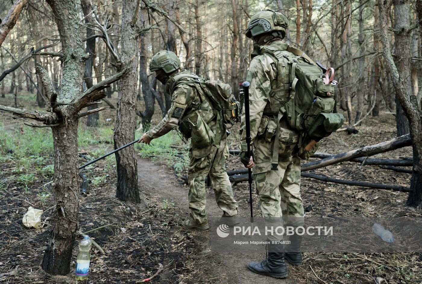 "Стальная бригада" - спецназ Росгвардии в Харьковской области