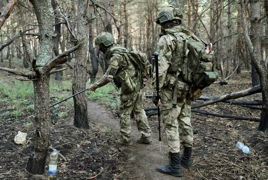 "Стальная бригада" - спецназ Росгвардии в Харьковской области