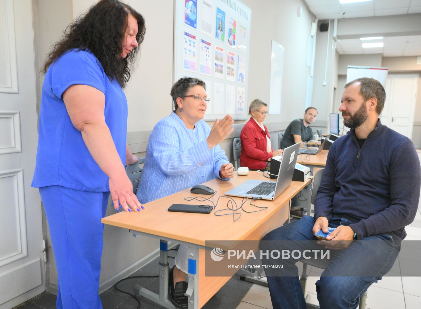 Тестовое голосование перед выборами в Мосгордуму 