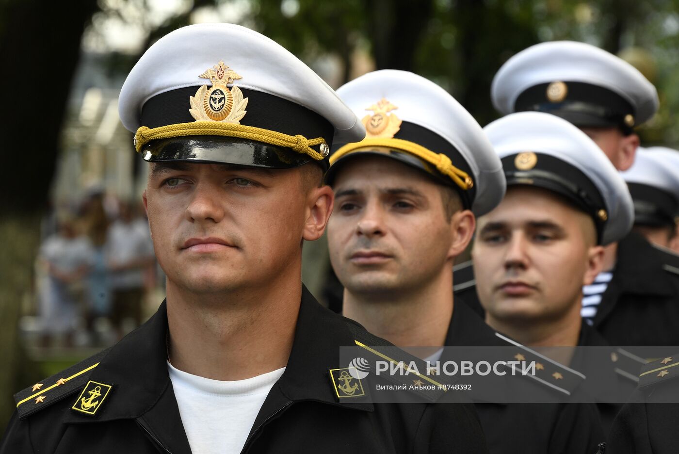 Торжественная встреча отряда кораблей Тихоокеанского флота