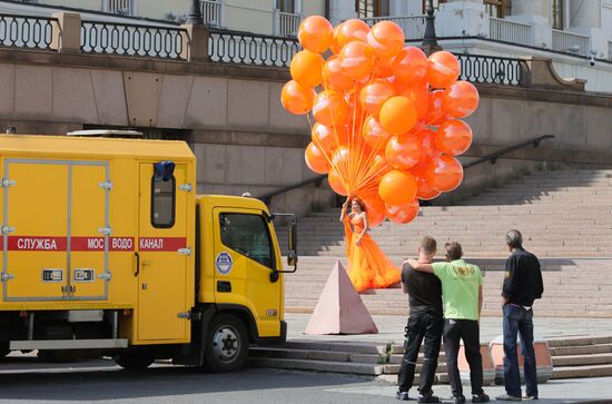 Жара в Москве