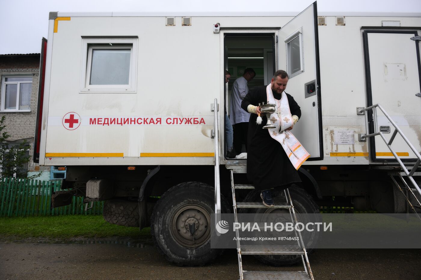 Акция "Корабль-церковь "Святой апостол Андрей Первозванный" в Новосибирской области