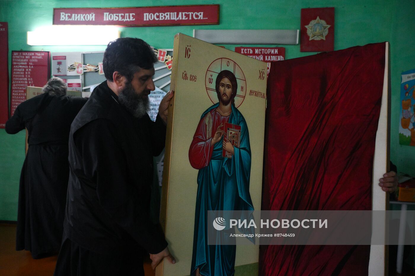 Акция "Корабль-церковь "Святой апостол Андрей Первозванный" в Новосибирской области