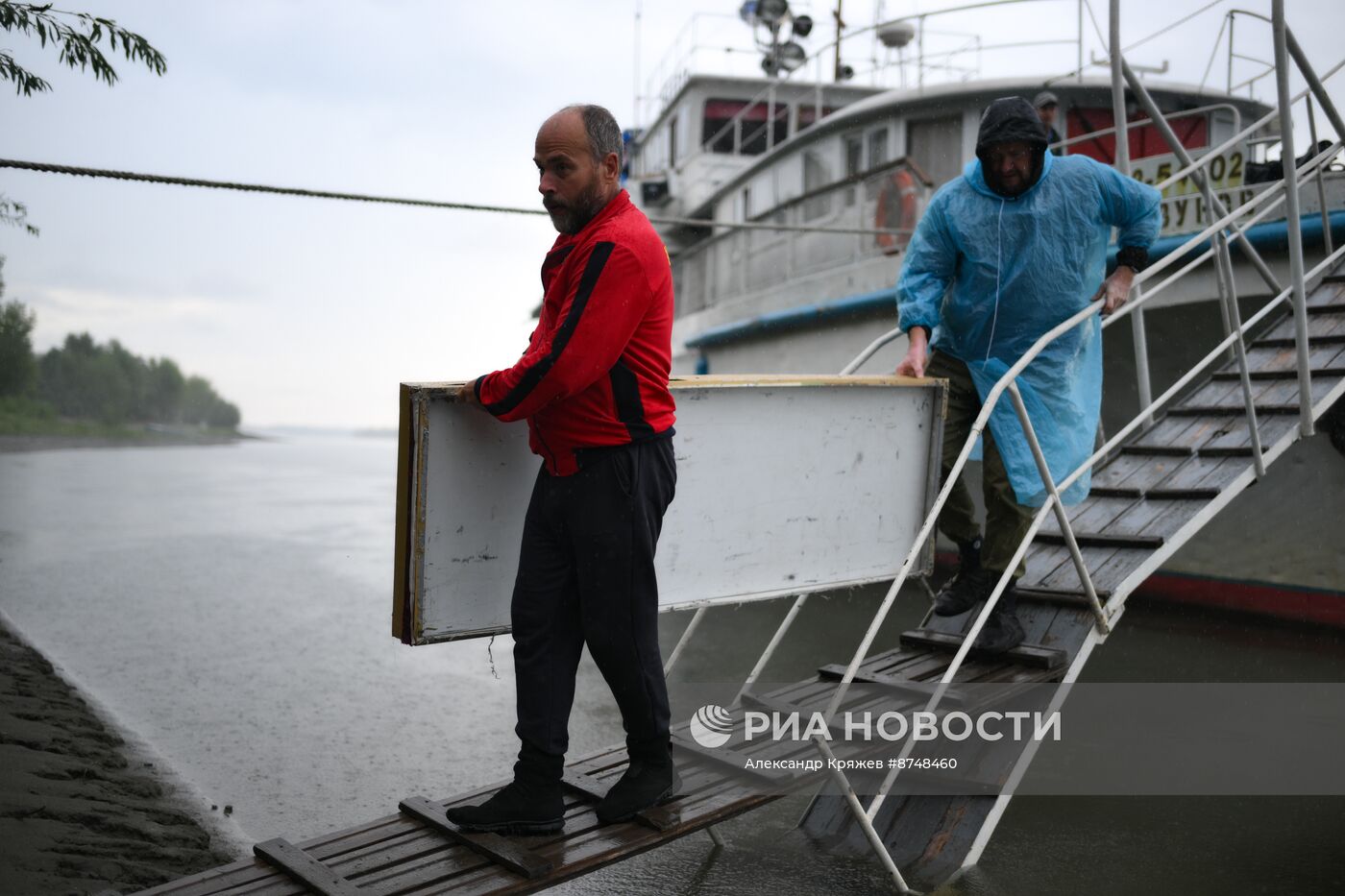 Акция "Корабль-церковь "Святой апостол Андрей Первозванный" в Новосибирской области