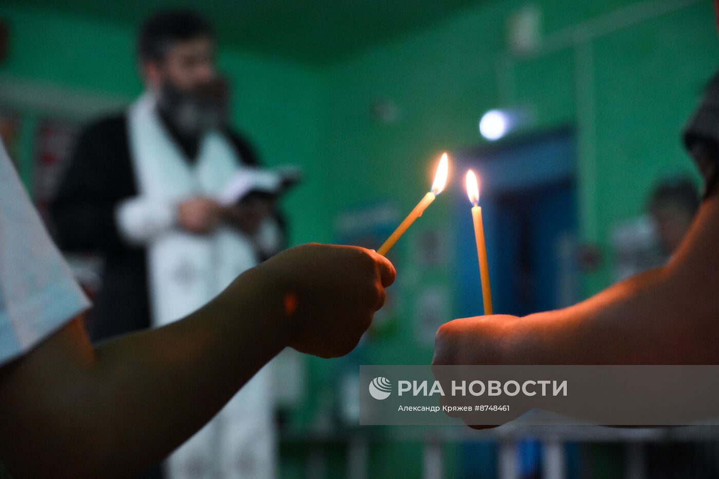 Акция "Корабль-церковь "Святой апостол Андрей Первозванный" в Новосибирской области