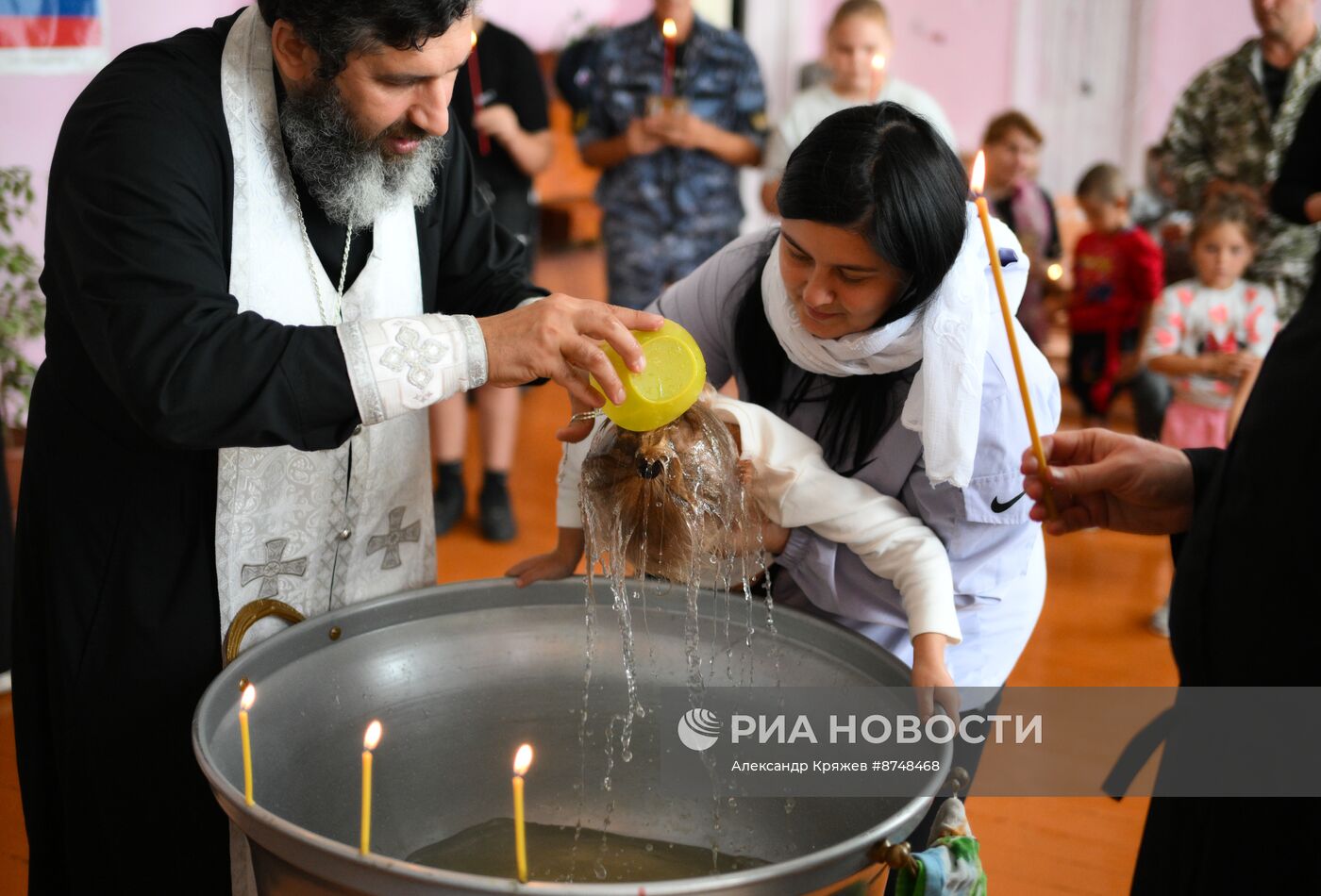 Акция "Корабль-церковь "Святой апостол Андрей Первозванный" в Новосибирской области