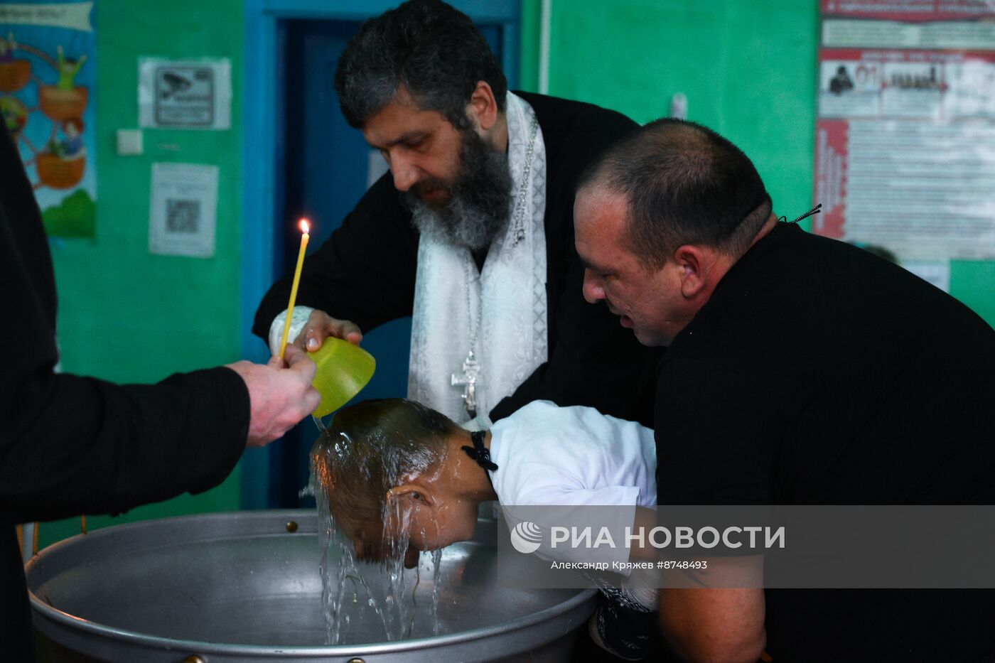 Акция "Корабль-церковь "Святой апостол Андрей Первозванный" в Новосибирской области
