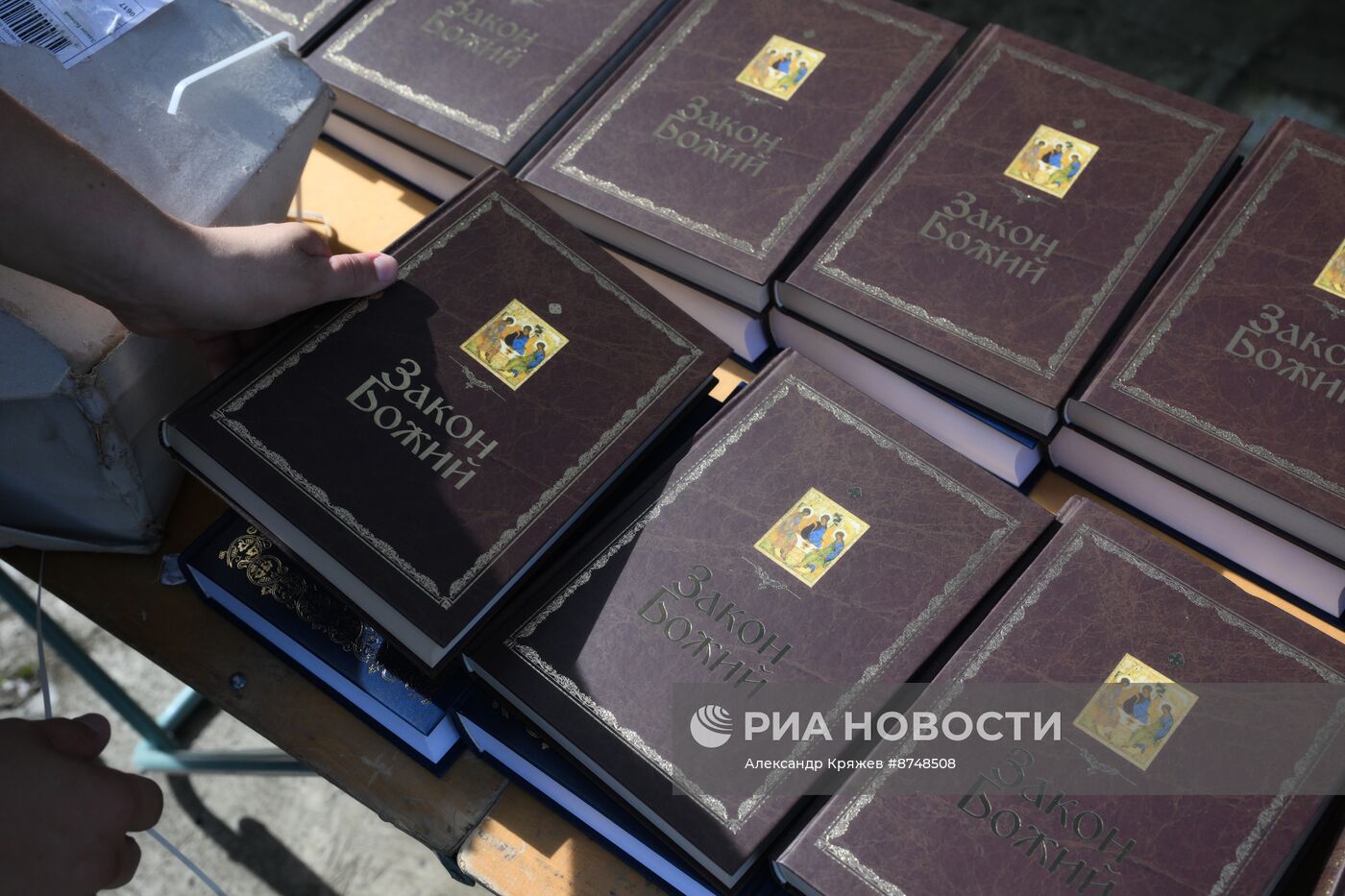 Акция "Корабль-церковь "Святой апостол Андрей Первозванный" в Новосибирской области