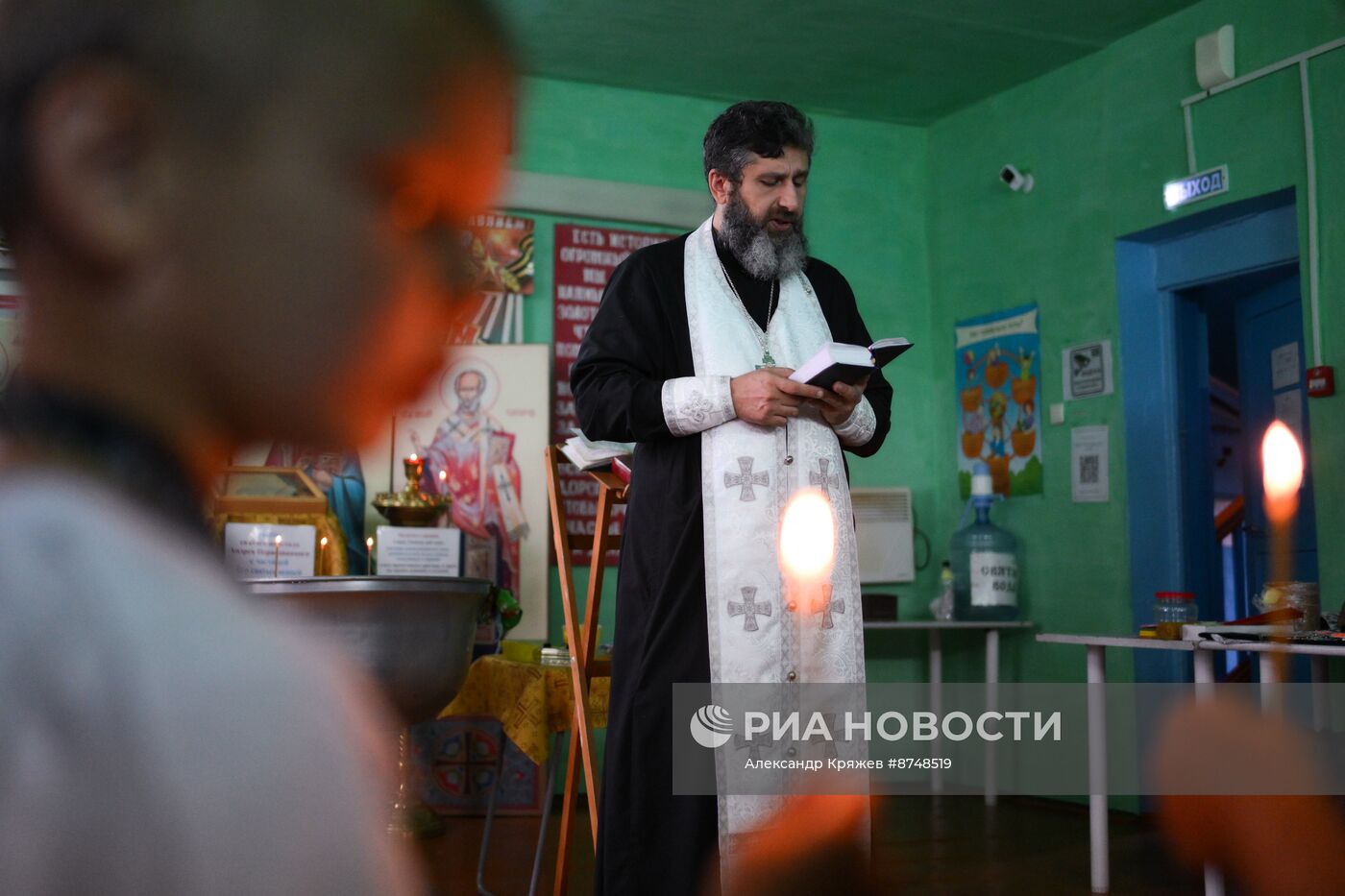 Акция "Корабль-церковь "Святой апостол Андрей Первозванный" в Новосибирской области