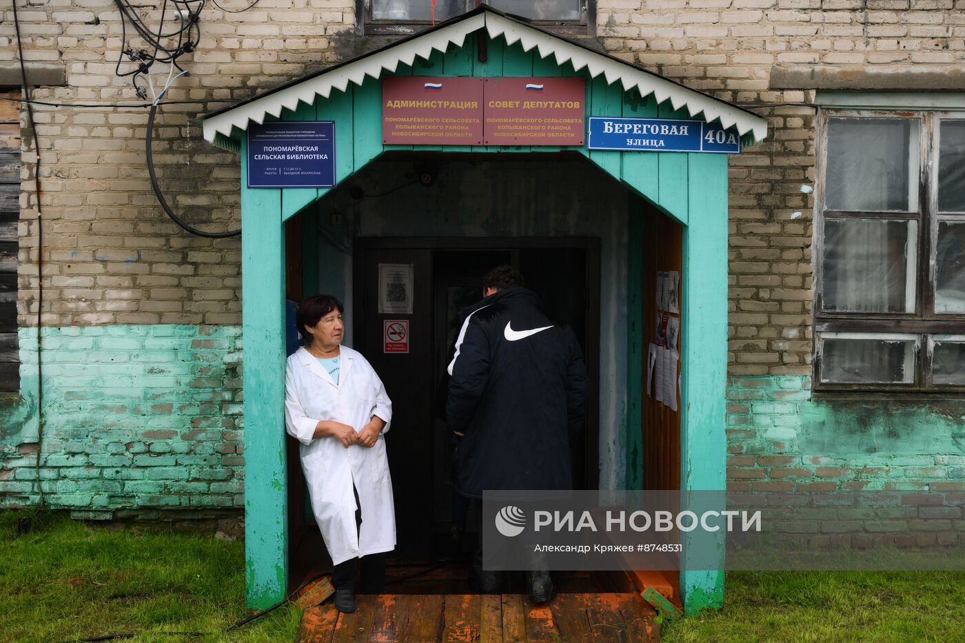 Акция "Корабль-церковь "Святой апостол Андрей Первозванный" в Новосибирской области