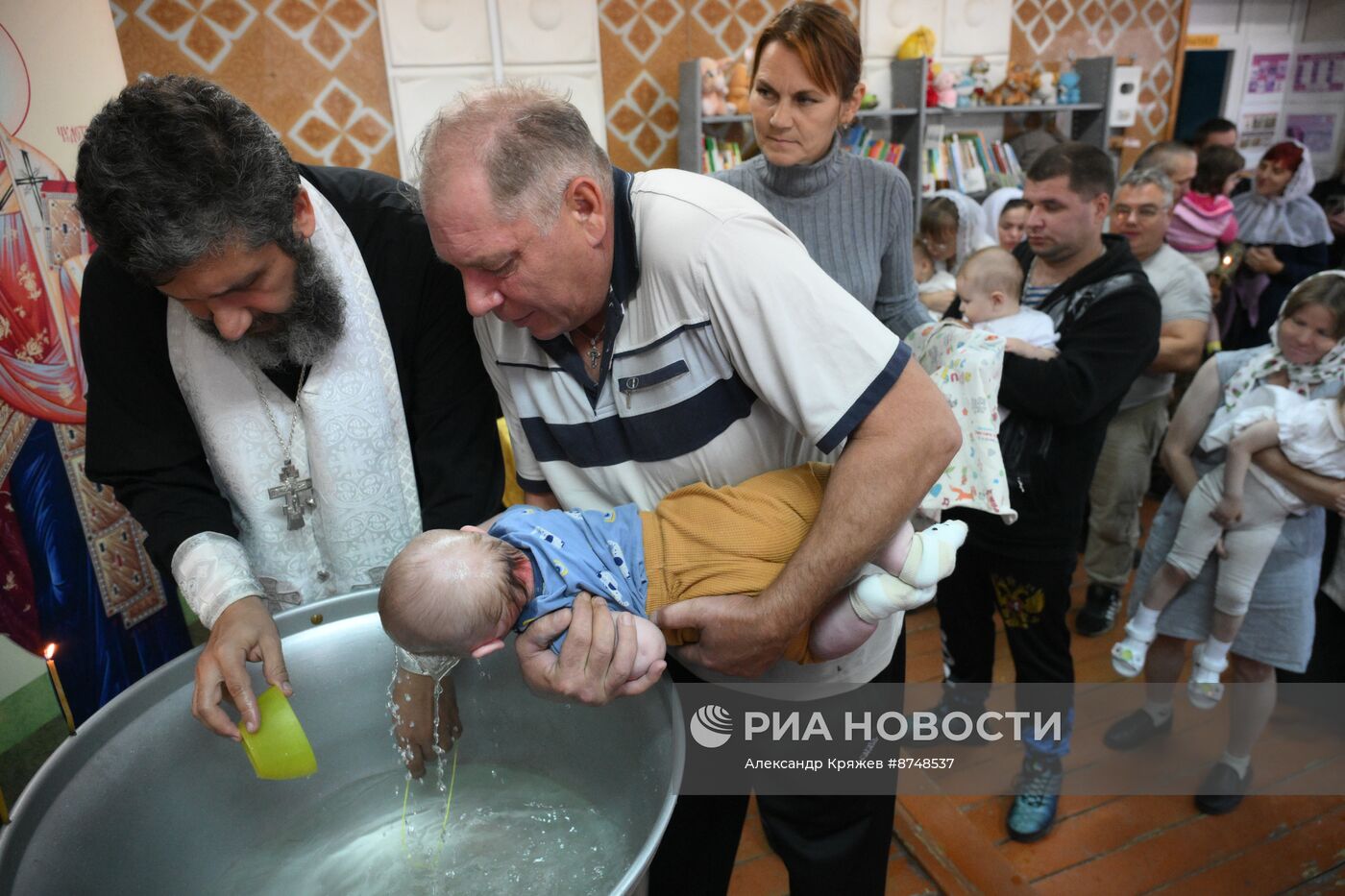 Акция "Корабль-церковь "Святой апостол Андрей Первозванный" в Новосибирской области