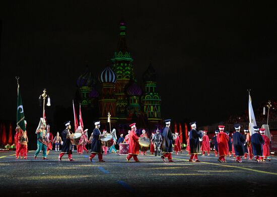 Международный военно-музыкальный фестиваль "Спасская башня"