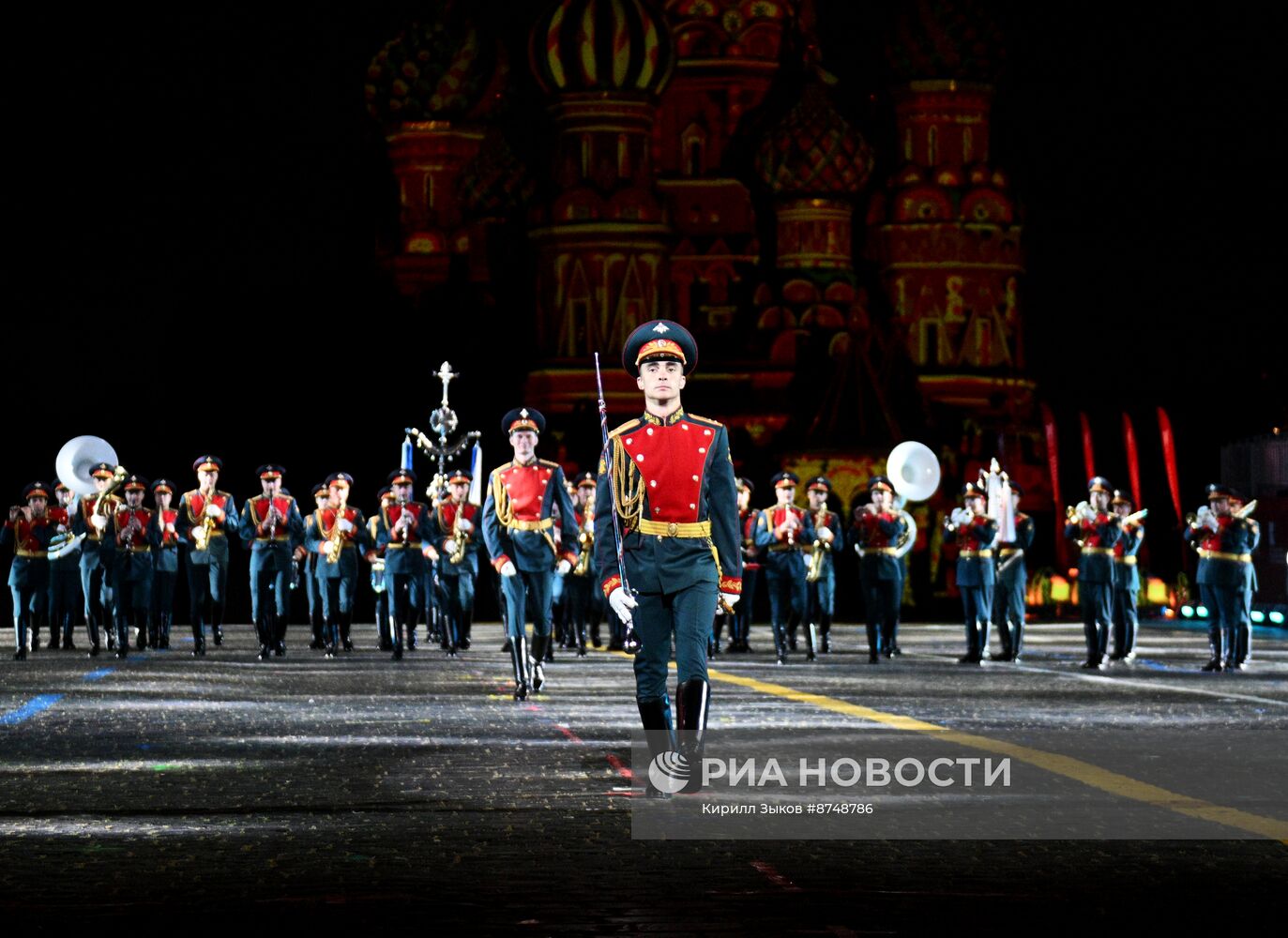 Международный военно-музыкальный фестиваль "Спасская башня"